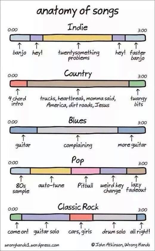 Anatomy of songs
